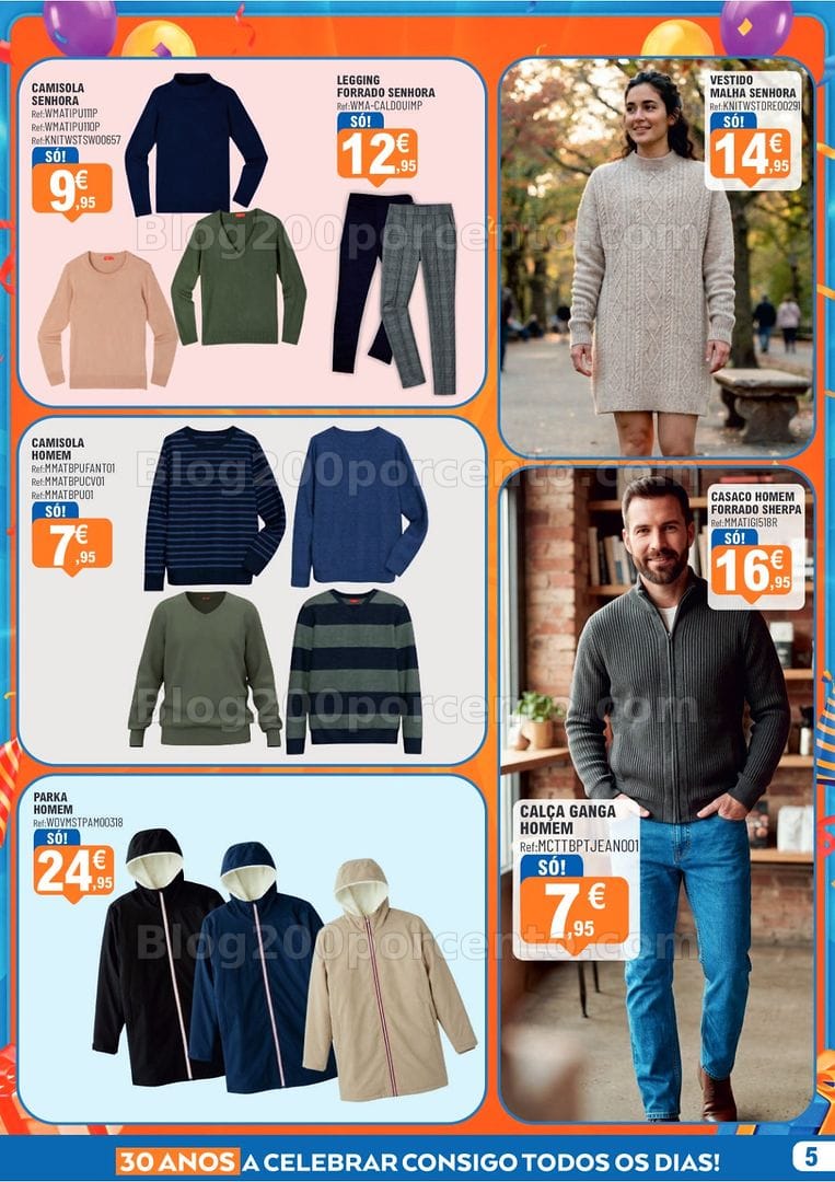 Antevisão Folheto E-LECLERC Lamego Bazar Aniversário 15 outubro a 1 novembro